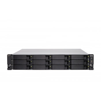 QNAP TS-H1886XU-RP-R2 3U montuojamas stelaže NAS - Intel Xeon D-1622, 16GB DDR4, QuTS hero, be diskų