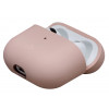 dbramante1928 Costa Rica dėklas belaidėms ausinėms Apple AirPods (3 kartos), perdirbtas plastikas ir silikonas, rožinio smėlio spalvos