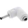 InLine® DC adapteris, 3.5 x 1.35 mm, kištukas/lizdas, kampuotas, baltas