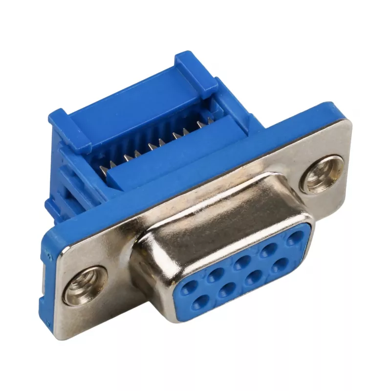 EFB Elektronik D-Sub lizdas, IDC, plokščios konstrukcijos, EDFF 09 LPIII/Z (29010.1V2)
