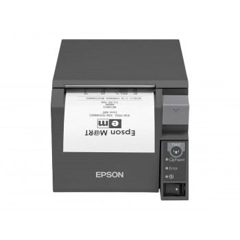 Epson TM-T70II terminis kvitų spausdintuvas, USB + Serial RS232, 80 mm, juodas