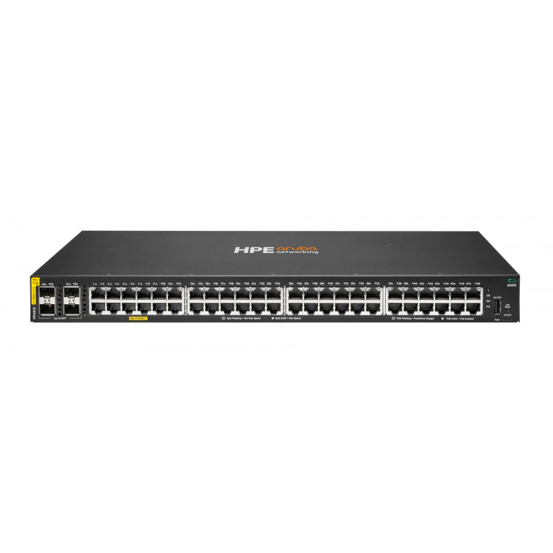 HPE R8N85B Aruba Networking CX 6000 komutatorius 48p CL4 PoE 4p SFP 1G 370W