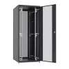 EFB-Elektronik PRO 19 inch serverio spintelė 24U 800x1000 mm, priekinės + galinės durelės vientisos, RAL9005 (PRO-2480TS.P1)