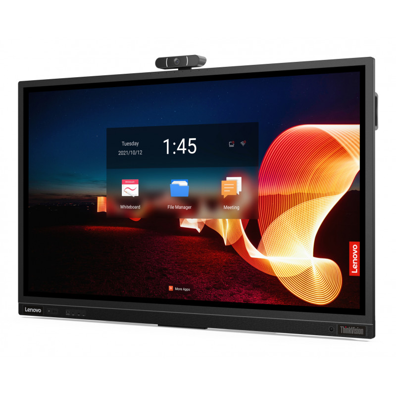 Lenovo ThinkVision T65 65 inch interaktyvus 4K jutiklinis ekranas, LCD su LED apšvietimu, multitouch