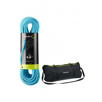EDELRID Boa 9.8 mm alpinizmo virvė, 80 m + Liner Cover
