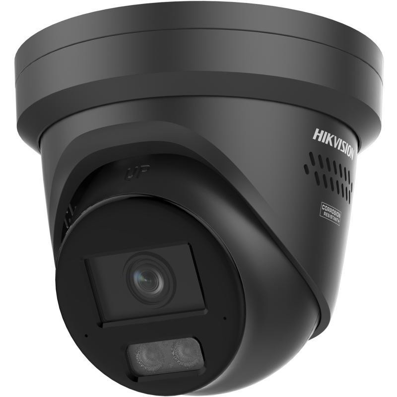 HIKVISION DS-2CD23126G3-IS2UY/SL(2.8mm)(eF) juoda Turret 12MP EasyIP 4.0 Plus (DS-2CD23126G3-IS2UY/SL(2.8)(eF)BLACK) apsaugos kamera