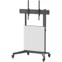 Manhattan mobilus TV stovas ant ratukų, 50–100 inch, 35–80 kg, reguliuojamo aukščio Lift&Lock, juodas (462730)