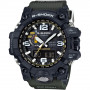 Casio vyriškas laikrodis GWG10001A3ER, 56 mm, saulės energija, juodas
