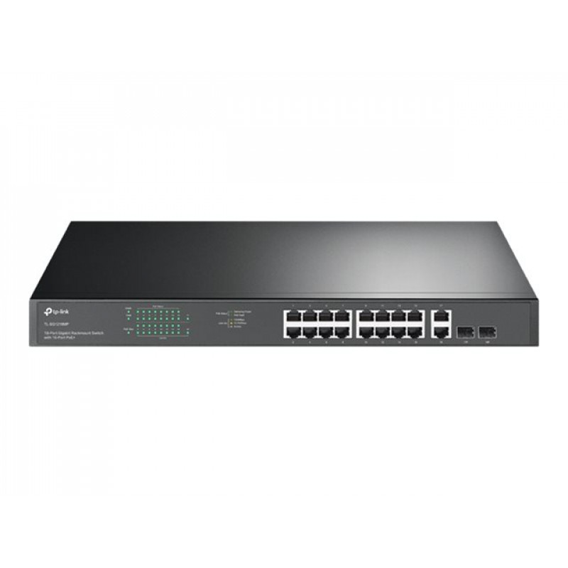 Tinklo komutatorius TP-Link TL-SG1218MP 18 prievadų Gigabit PoE V5.4