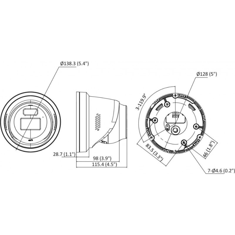 IP vaizdo kamera Hikvision DS-2CD2387G2H-LISU/SL(4mm)(eF)