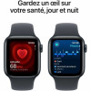 Apple Watch SE (GPS) 40 mm, Midnight aliuminio korpusas su Midnight sportiniu dirželiu – S/M