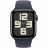 Apple Watch SE (GPS) 40 mm, Midnight aliuminio korpusas su Midnight sportiniu dirželiu – S/M
