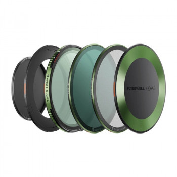 Freewell Brandon Li 67mm kintamo tankio ND/CPL filtrų rinkinys su Glow Mist 1/4 filtru (FW-BL67-GMVNDKIT)