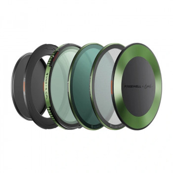 Freewell Brandon Li 72mm kintamo tankio ND/CPL filtrų rinkinys su Glow Mist 1/4 filtru (FW-BL72-GMVNDKIT)