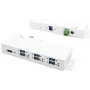 EXSYS EX-1189HMVS-3W sąsajos šakotuvas USB 3.2 Gen 1 (3.1 Gen 1) Type-B, baltas
