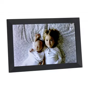 TFA Dostmann FRAMEO App skaitmeninis WiFi nuotraukų rėmelis 25,7 cm 10,1 colio 1280 x 800 pikselių 32 GB juodas