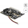 Delock adapteris Raspberry Pi 5 į 1 x M.2 NVMe Key M lizdą (62145)