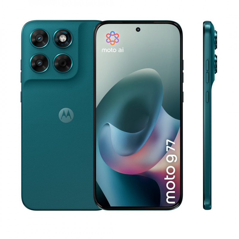 Motorola moto g77 išmanusis telefonas, 17,3 cm (6,8), Hybrid Dual SIM, Android 16.0, 5G, USB Type-C, 8 GB, 128 GB, 5200 mAh, žalias