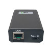 Microconnect POEINJ-60W-USBC gigabitinis PoE injektorius, IEEE 802.3af/802.3bt, 100 m, juodas