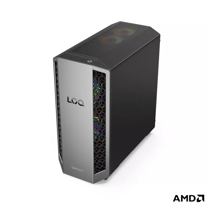 Lenovo LOQ Tower 26ADR10 stalinis kompiuteris - AMD Ryzen 7 8745HX, 16GB RAM, 512GB SSD, NVIDIA GeForce RTX 5050 8GB, Windows 11 Home