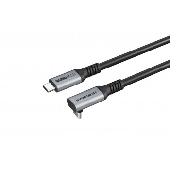 Mercodan 90° kampu USB-C kabelis, 5 m (580340439)