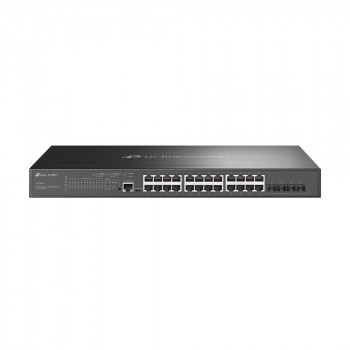 TP-Link SG3428MP (TL-SG3428MP) JetStream™ 28 prievadų Gigabit L2+ valdomas komutatorius su 24 prievadų PoE+