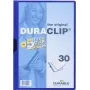 Durable DURACLIP 30 segtuvas su spaustuku A4, 25 vnt. pakuotė (220007)