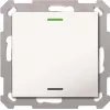 MDT TAL-5501002.02S KNX mygtukas Light55, 1 kanalo, RGBW, grynai baltas blizgus, Neutral Secure