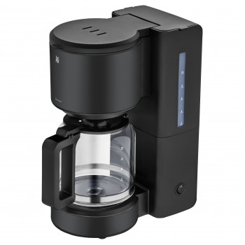 WMF Stelio kavos aparatas su stikliniu ąsočiu, Deep Black (412150071)