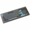 Ducky Cushion 98 žaidimų klaviatūra, 96%, US išdėstymas (ANSI), Shush raudoni jungikliai - Nickel (DKCUS2598-DSUSPHCC3H1)