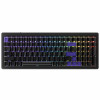 Ducky Cushion 98 žaidimų klaviatūra, 96%, US išdėstymas (ANSI), Shush raudoni jungikliai - matinė juoda