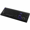 Ducky Cushion 98 žaidimų klaviatūra, 96%, US išdėstymas (ANSI), Shush raudoni jungikliai - matinė juoda