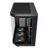 FSP U580 ARGB ATX Ultra bokštas žaidimų korpusas – juodas