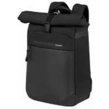 Samsonite Moderny 15,6 colio ritinėlio viršaus kuprinė, juoda