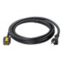APC maitinimo laidas su fiksavimo jungtimis C19–5-20P, 3,0 m, 120 V