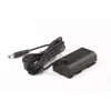 SWIT S-7500C Canon BP baterijos adapteris (dummy) su DC kištuku ir Pole-Tap jungtimi, 7,2 V DC