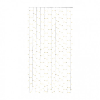 Goobay 300 LED šviesos užuolaida, permatoma, 2,5 m