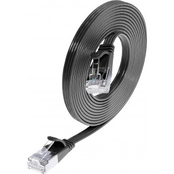 Wirewin Slim Cat6 U/FTP komutacinis kabelis RJ45, 10 m, pilkas