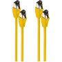 shiverpeaks Cat8.1 F/FTP komutacinis kabelis, 7,5 m, geltonas