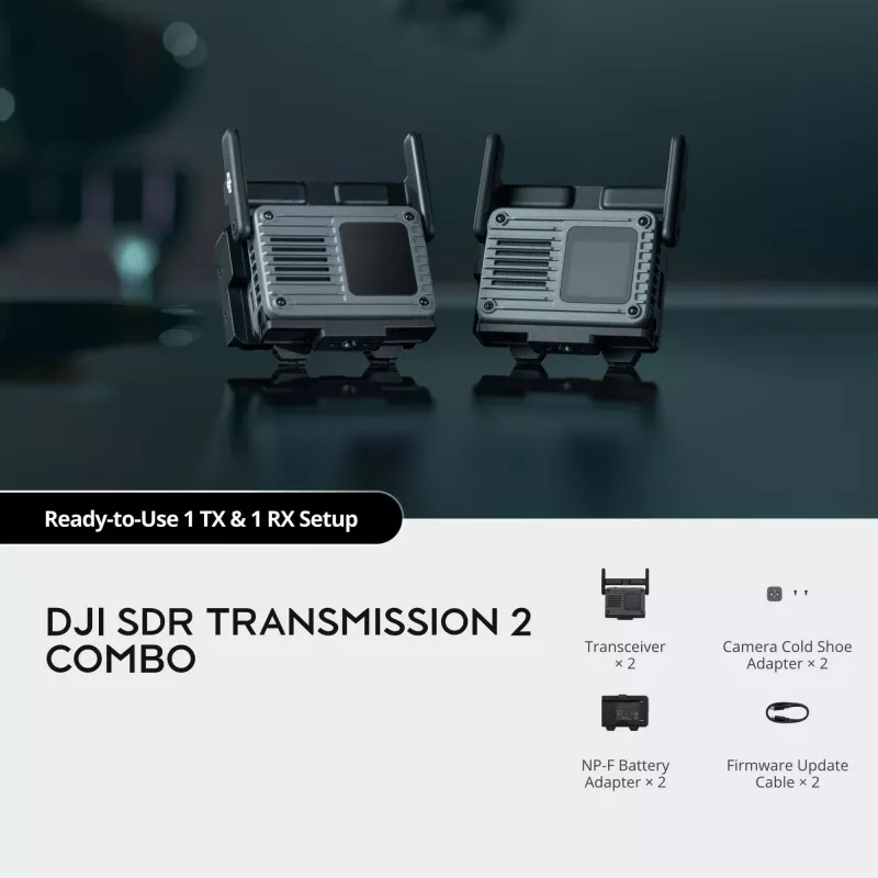 DJI SDR Transmission Combo 2 vaizdo perdavimo sistema