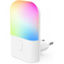 Hama LED naktinė lemputė Color, kištukinė, prieblandos jutiklis, spalvų kaita, RGB