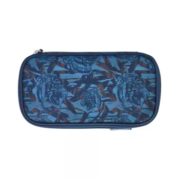 herlitz be.bag beatBox pieštukų dėklas Camo Tiger, poliesteris, XXL užtrauktuku pagrindinis skyrius