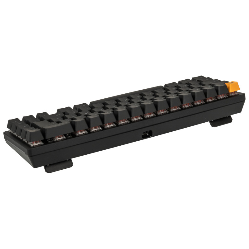 Glorious GMMK 2 Compact klaviatūra – Fox jungikliai, FR išdėstymas, juoda