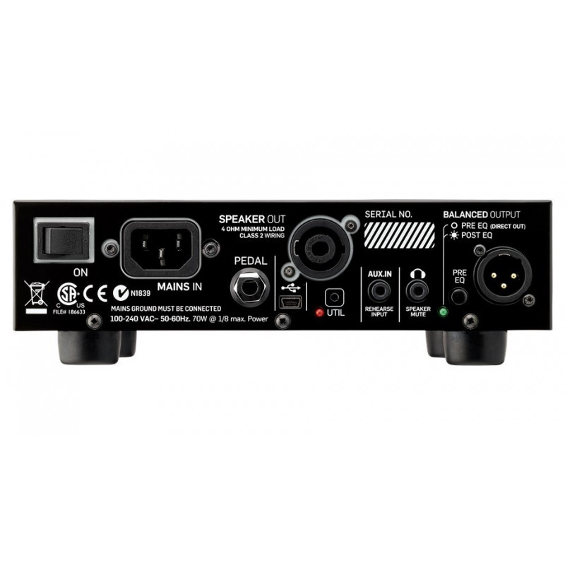 TC Electronic BH250 gitaros pirminis stiprintuvas
