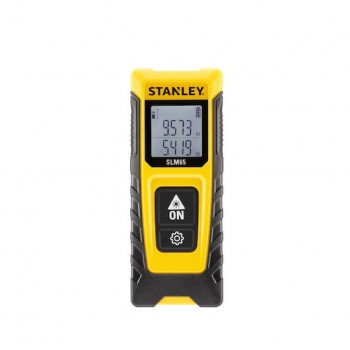 Stanley SLM65 lazerinis atstumo matuoklis, juodas, geltonas, 20 m