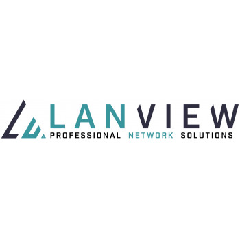Lanview rakinamos priekinės stiklinės durys, skirtos RDL42U81BL