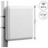Delock WiFi 6 antena N lizdas 9–12 dBi kryptinė, montuojama ant sienos ir stiebo, lauko, balta