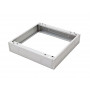 Alantec pagrindas 19 colių lauko spintoms, plotis 600 x gylis 600 mm x aukštis 100 mm, pilkos spalvos