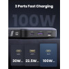 Ugreen PB720 nešiojamas įkroviklis 20000 mAh, pilkas