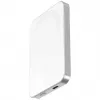 Nevox belaidis magnetinis power bank Qi2, 5000 mAh, sidabrinis/baltas